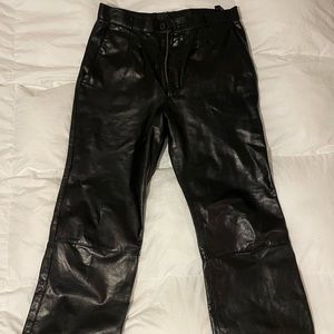 Vintage Verducci 100 percent leather pants size 30